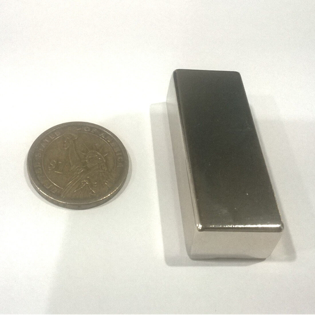 50mm x 20mm x 12.50mm Neodymium Block Magnets