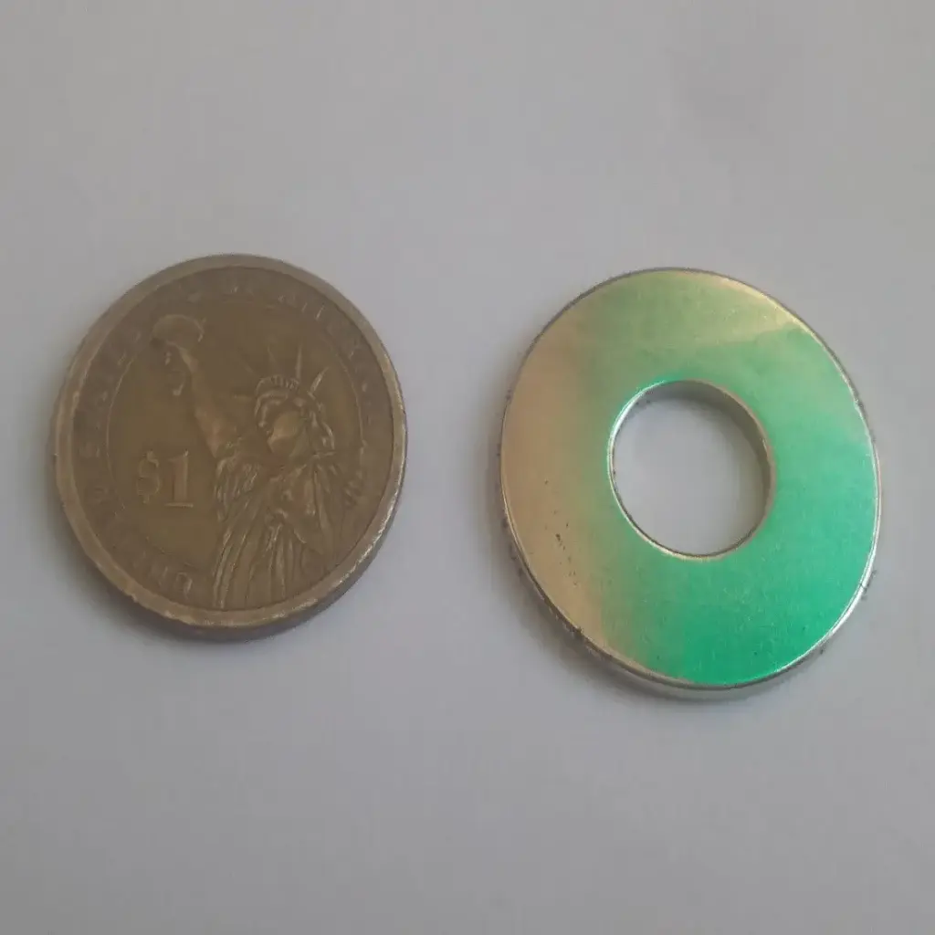 D30 x d12 x 2mm Neodymium Magnet