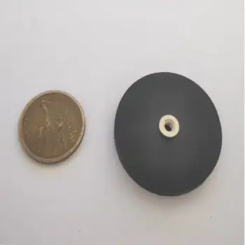 Internal Thread Rubber Pot Magnet PME-G43